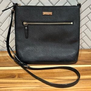 Kate Spade Women's Laurel Way Rima Crossbody Black Leather Handbag
